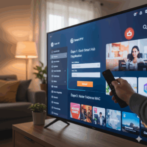 installer abonnement iptv smart tv samsung